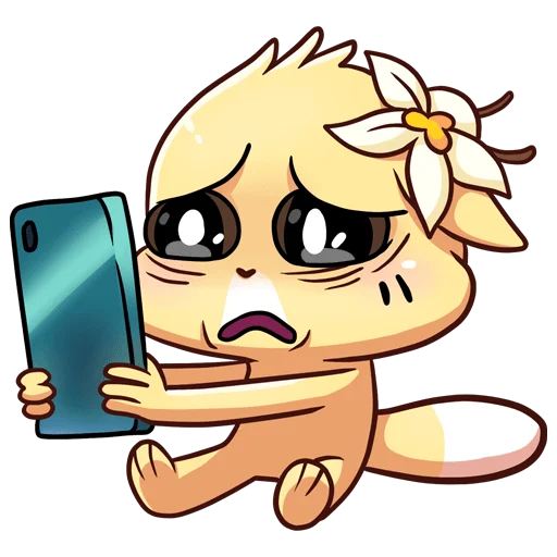 🥺 Стикер «Бисквит и Ванилька вместе навсегда Без Текста» для Telegram