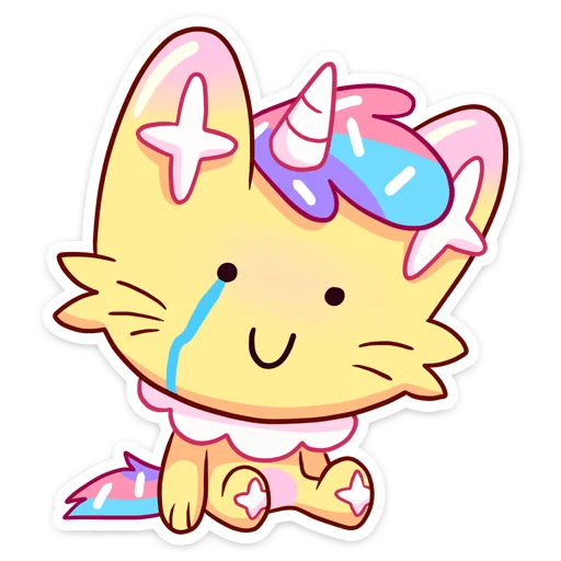 😢 Стикер «Кэнди Кэт» для Telegram