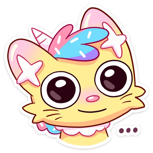 🙂 Стикер «Кэнди Кэт» для Telegram