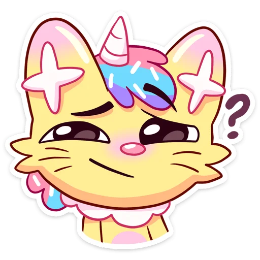😥 Стикер «Кэнди Кэт» для Telegram