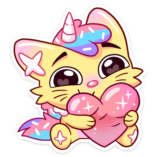 🥰 Стикер «Кэнди Кэт» для Telegram