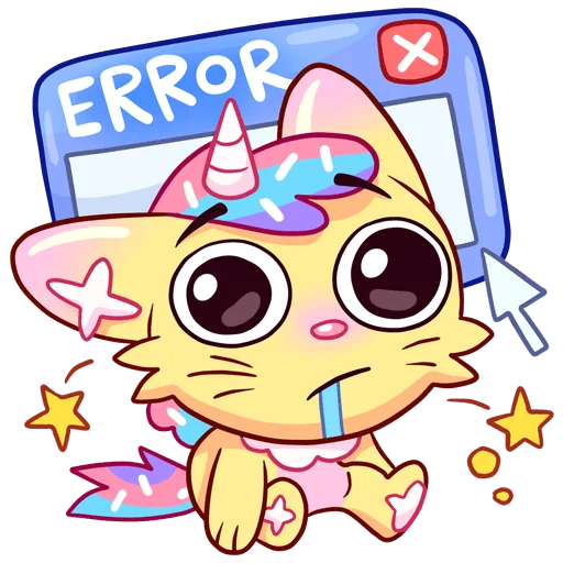 🫤 Стикер «Кэнди Кэт Без Текста» для Telegram