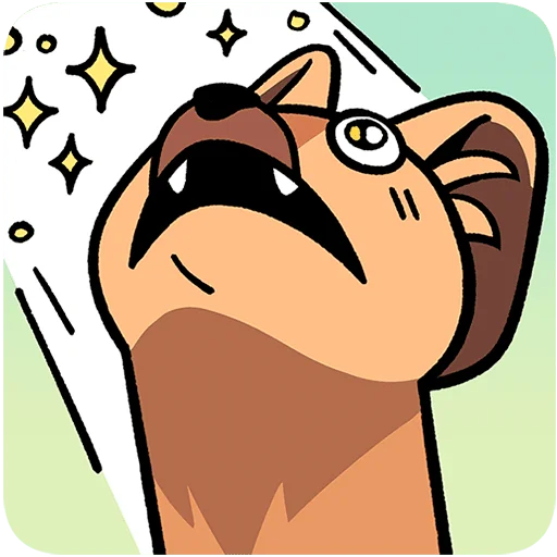 🤩 Стикер «Коготок Без Текста» для Telegram