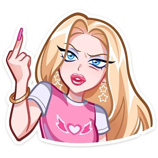 🖕 Стикер «Кристалл» для Telegram