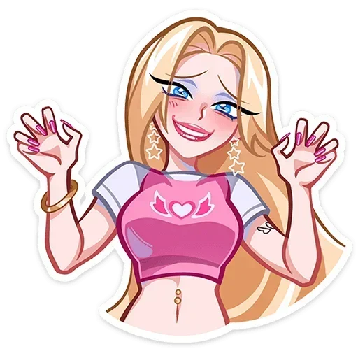 💅 Стикер «Кристалл» для Telegram