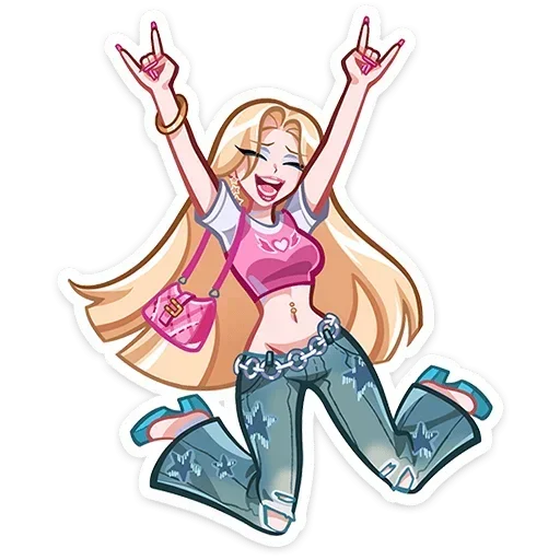 🤘 Стикер «Кристалл» для Telegram