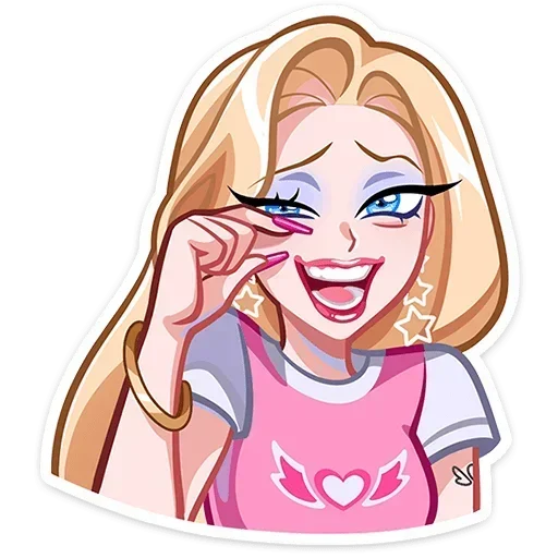 🤏 Стикер «Кристалл» для Telegram