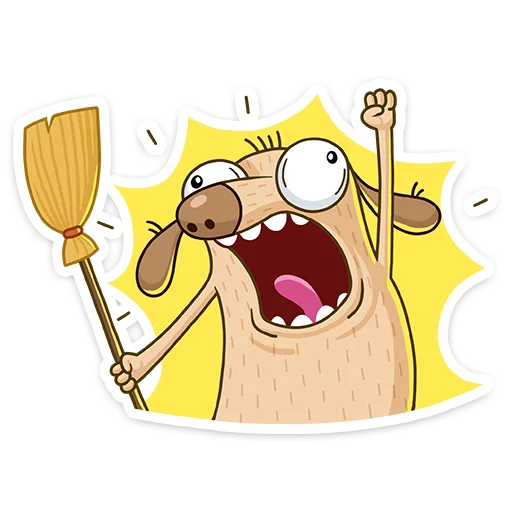 😜 Стикер «Diggy» для Telegram