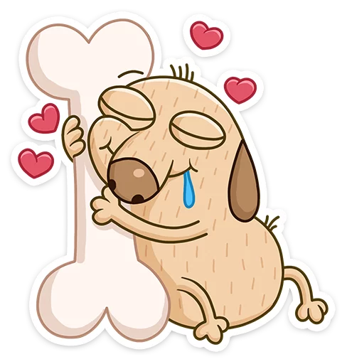 💕 Стикер «Diggy» для Telegram