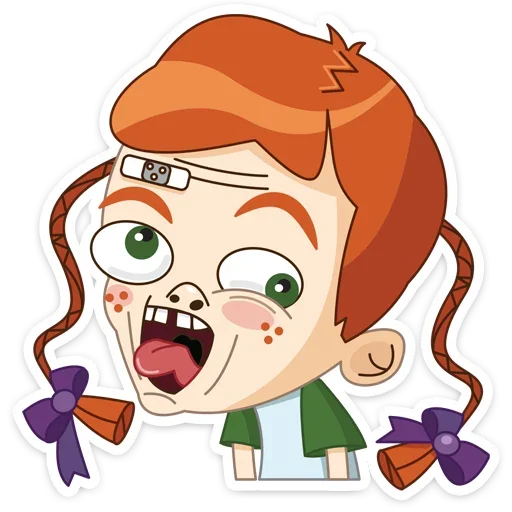 😛 Стикер «Егоза» для Telegram