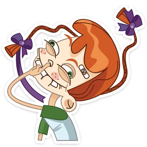 😜 Стикер «Егоза» для Telegram