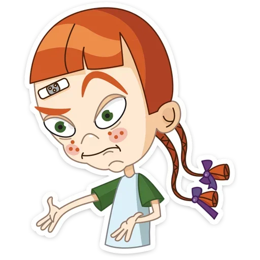 😑 Стикер «Егоза» для Telegram