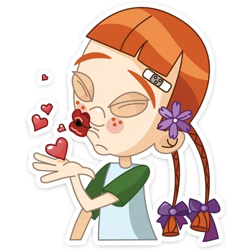 😘 Стикер «Егоза» для Telegram