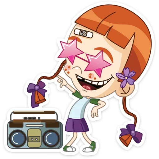 🎧 Стикер «Егоза» для Telegram