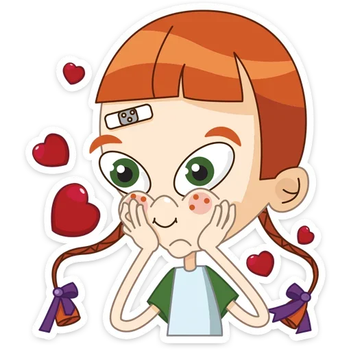 😚 Стикер «Егоза» для Telegram