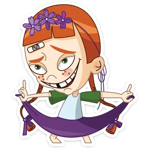 💃 Стикер «Егоза» для Telegram