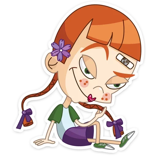 😘 Стикер «Егоза» для Telegram