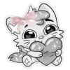 ❤️ Эмодзи «𝑉𝑘 𝑆τιχκερs» для Telegram