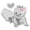 🤨 Эмодзи «𝑉𝑘 𝑆τιχκερs» для Telegram