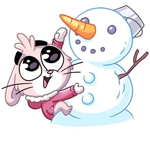 ☃️ Стикер «Флэйк Без Текста» для Telegram