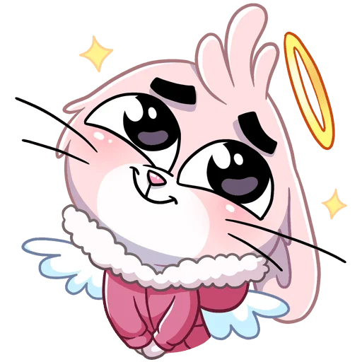 😇 Стикер «Флэйк Без Текста» для Telegram
