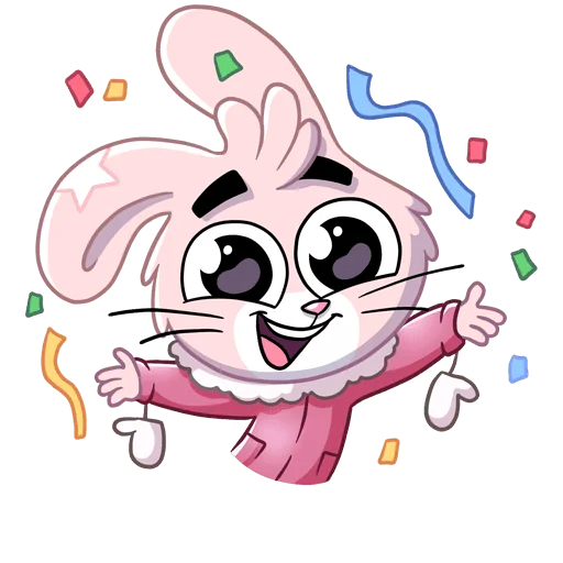 🥳 Стикер «Флэйк Без Текста» для Telegram