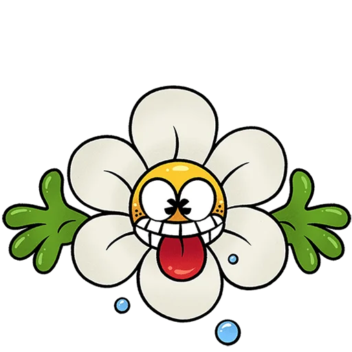 😛 Стикер «Цветик Без Текста» для Telegram