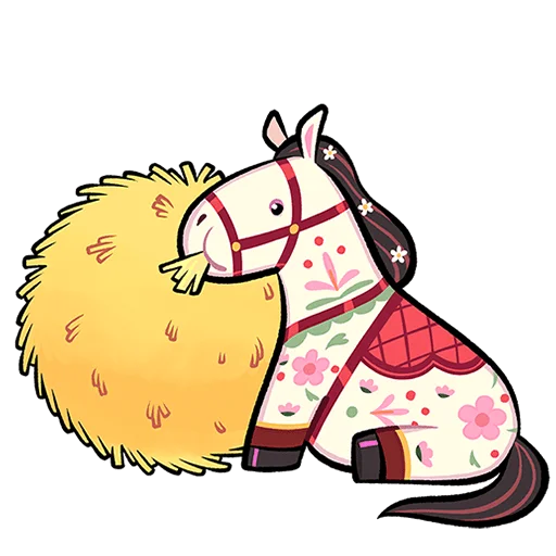 🐴 Стикер «Незабудка Без Текста» для Telegram