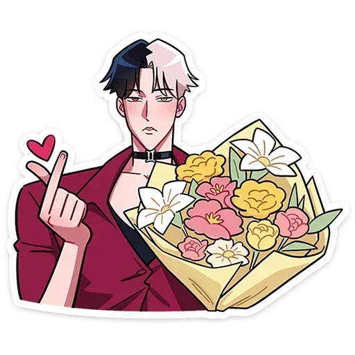 💐 Стикер «Джемини» для Telegram