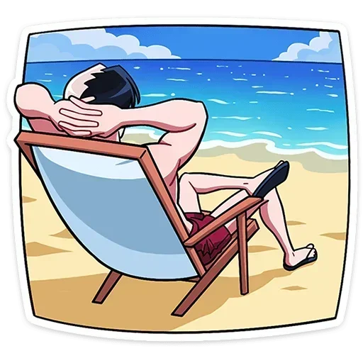 🏖 Стикер «Джемини» для Telegram