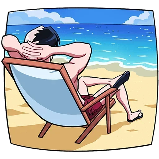 🏖 Стикер «Джемини Без Текста» для Telegram