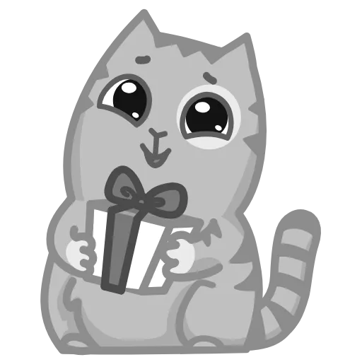 🎁 Стикер «Серый Персик» для Telegram