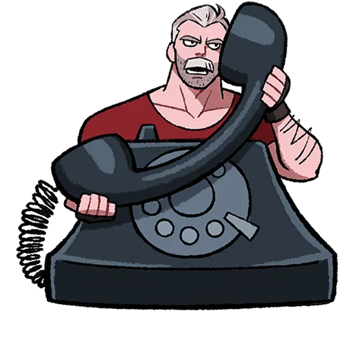 📞 Стикер «Григорий Без Текста» для Telegram