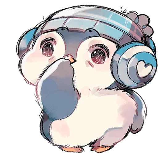 🐧 Стикер «Гвик Без Текста» для Telegram