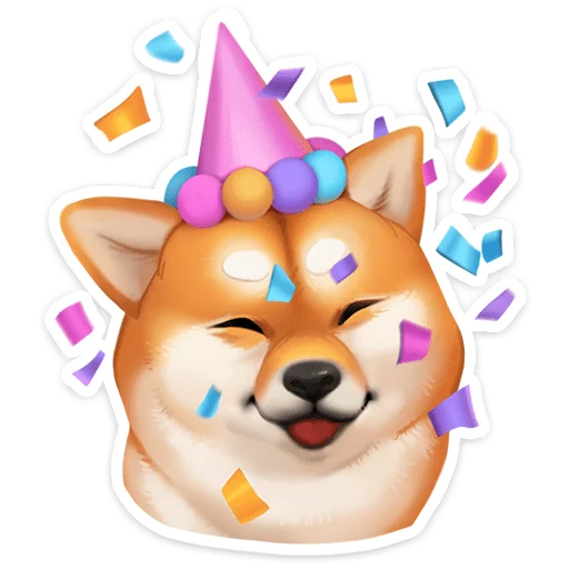 🐶 Стикер «Ину» для Telegram