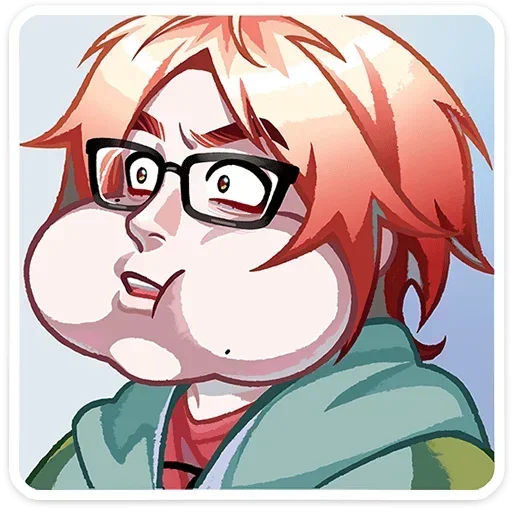 😐 Стикер «Каспер» для Telegram