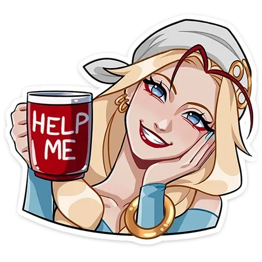 🙂 Стикер «Кэнси» для Telegram