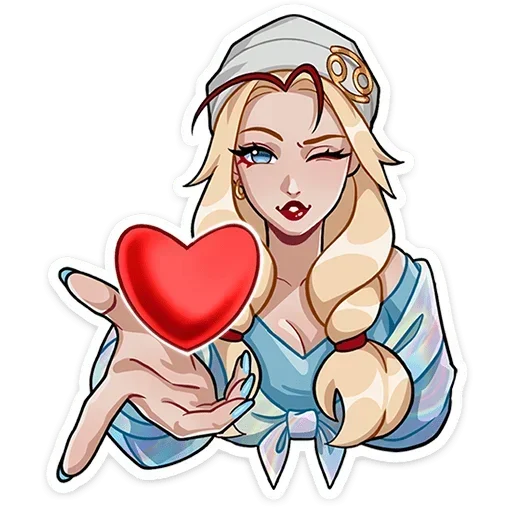 ❤️ Стикер «Кэнси» для Telegram
