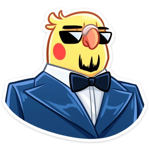 😎 Стикер «Кент» для Telegram