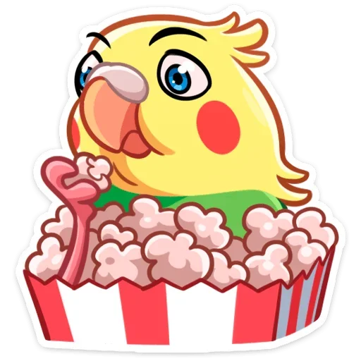 🍿 Стикер «Кент» для Telegram