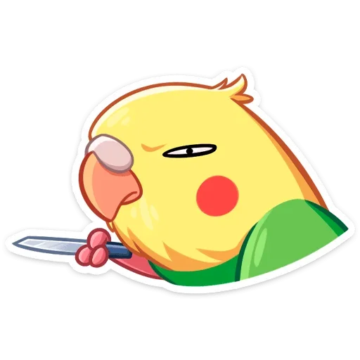 🔪 Стикер «Кент» для Telegram