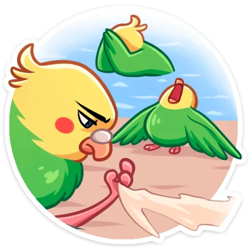 😖 Стикер «Кент» для Telegram