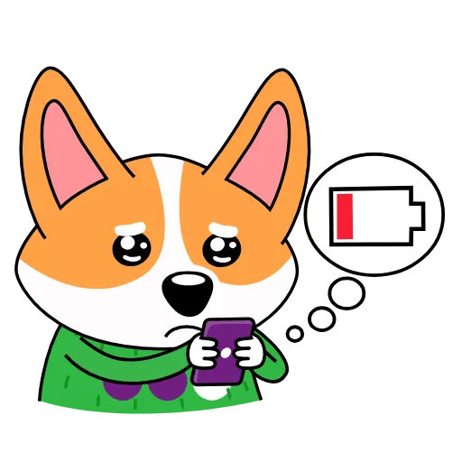 🥺 Эмодзи «Анимированный набор эмоджи с милым корги Коржиком» для Telegram