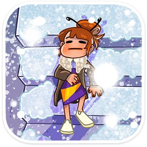 🥶 Стикер «Пчелка Ксюша» для Telegram