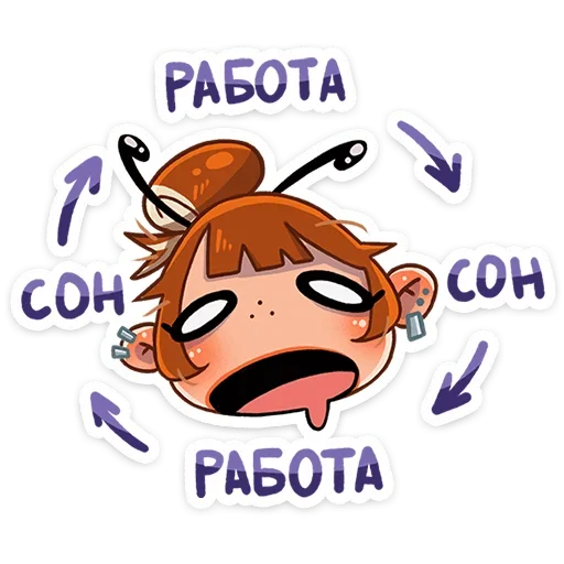 🤪 Стикер «Пчелка Ксюша» для Telegram