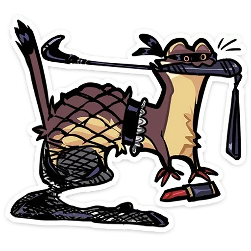 🥴 Стикер «Куна» для Telegram