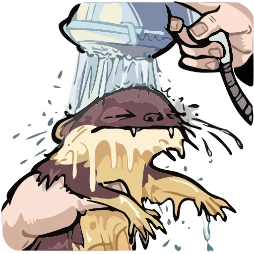 🚿 Эмодзи «Куна» для Telegram
