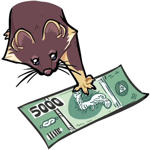 💵 Эмодзи «Куна» для Telegram
