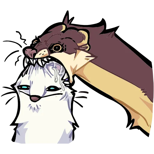 👹 Эмодзи «Куна» для Telegram