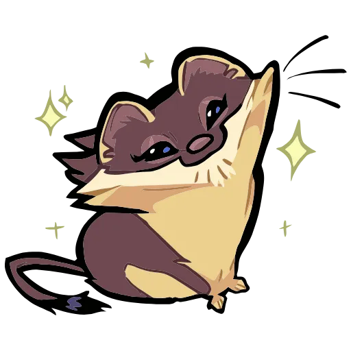 😊 Эмодзи «Куна» для Telegram
